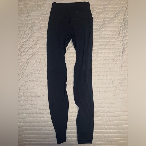 Lululemon black full length leggings Size 2 - Picture 3 of 3